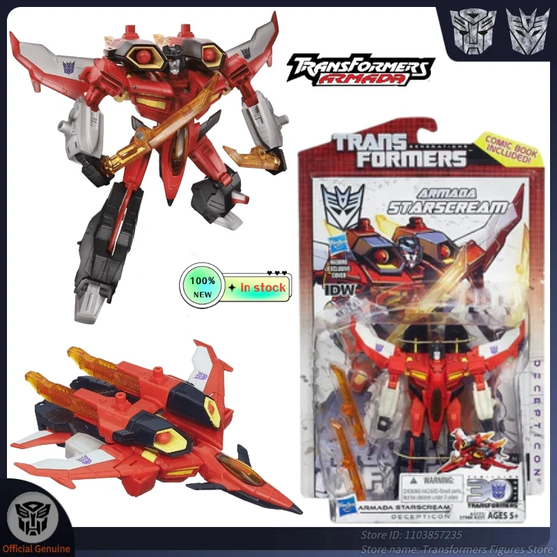 Original Brand New Transformer Robot Toy G Series 30th-Starscream‌ G1 Movie Cartoon Action Figure Anime Movable Model Doll Gifts