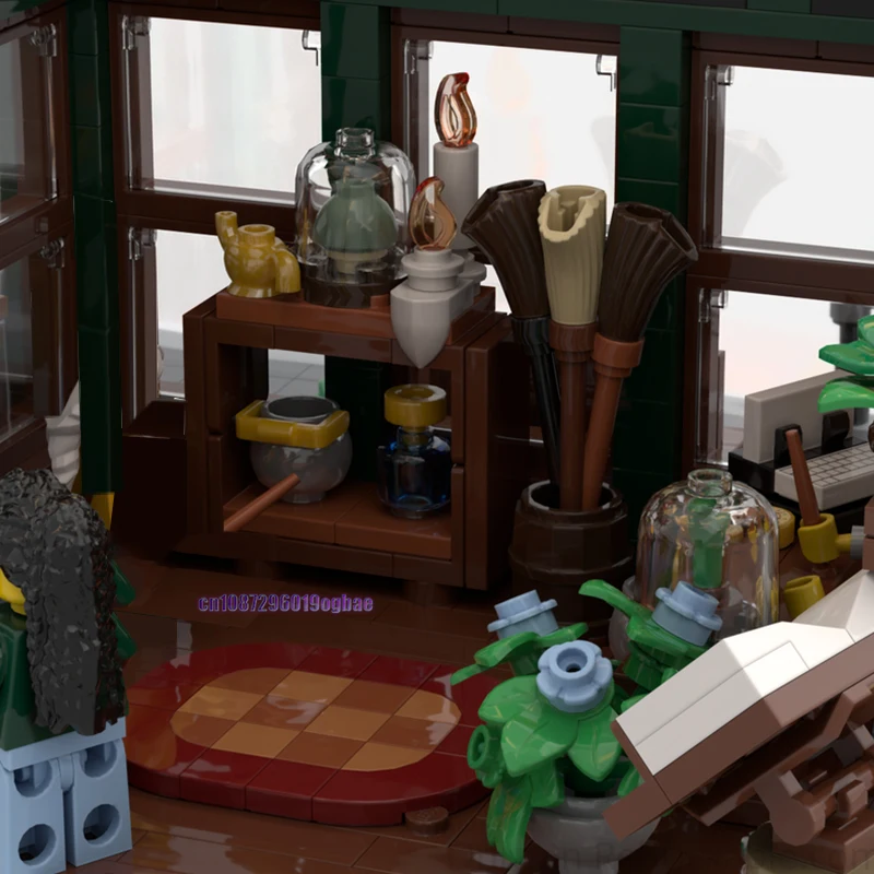 2368PCS Città di Vendita Caldo Street View Moc Modulare Goodwin Aaziario Streghe Negozio modello FAI DA TE idee creative Giocattolo Per Bambini Blocchi Regalo