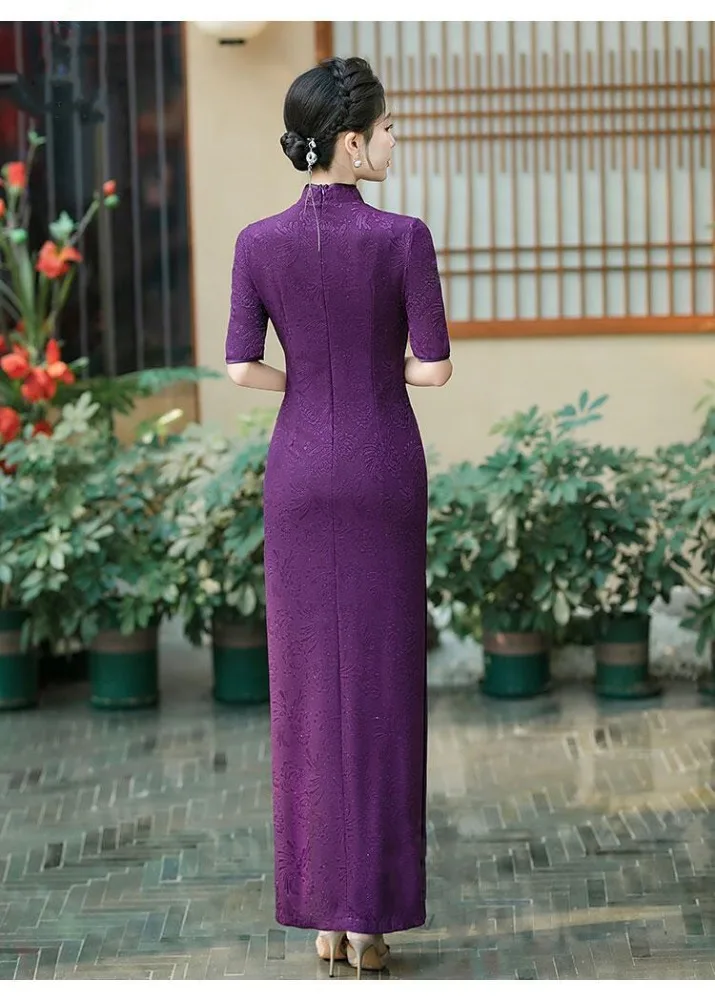 الملابس الصينية التقليدية فستان شيونغسام تشيباو النمط الصيني العرقي نمط حفلة عرض مسرحي ملابس عتيقة الصيف الجنية