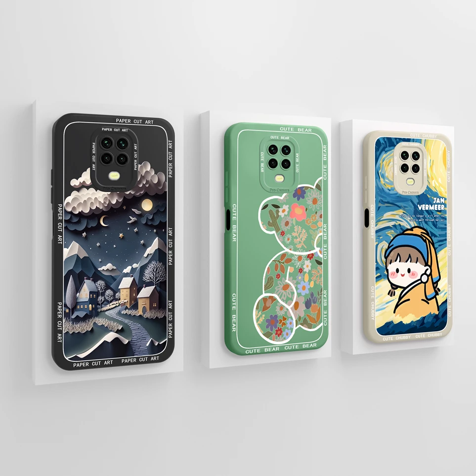 Coque For Xiaomi Redmi Note 9 Pro 9 ProMax 9S Case Butterfly Phone Cover For Note9S Funda Soft Silicone 9ProMax Cases Shell Capa