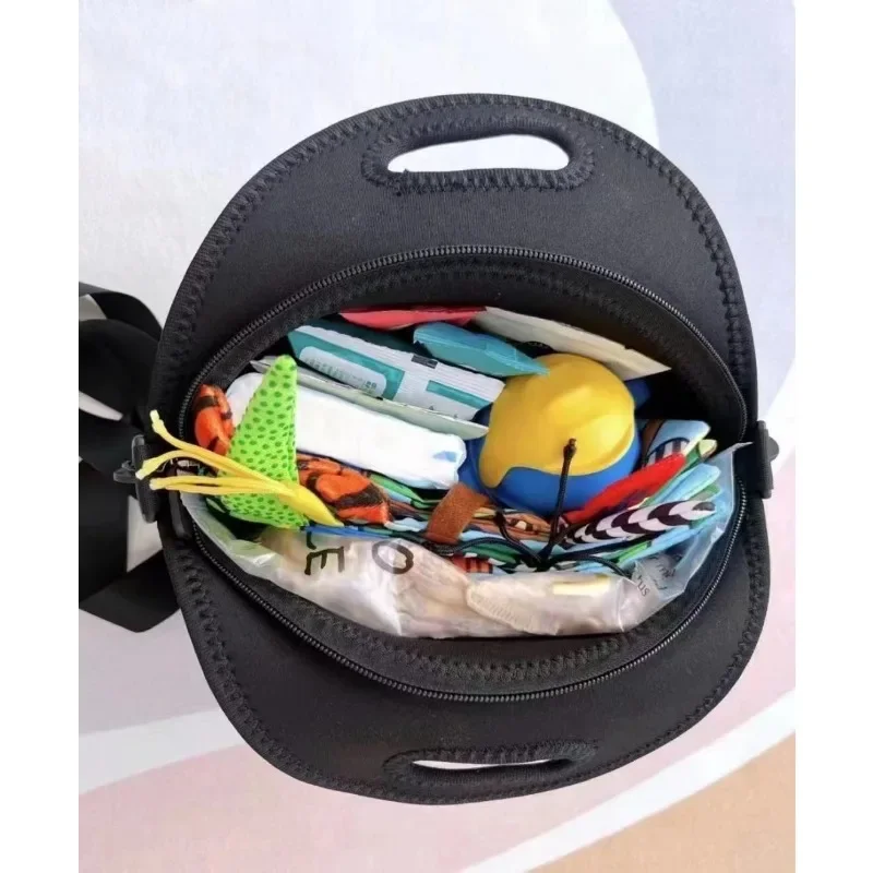 New mom bag South Korea ins go out portable mom bag diaper bag trolley hanging bag crossbody baby bag