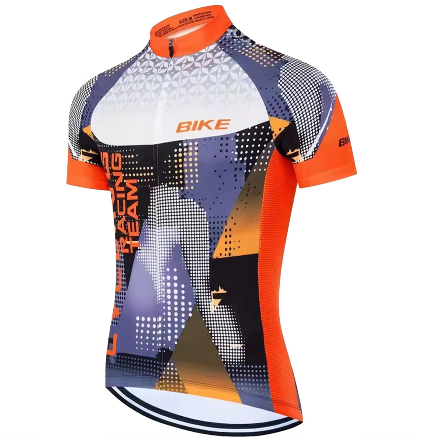 Neues Herren Kurzarm-Fahrradtrikot Sommer-Radsport MTB Bike T-Shirt Outdoor-Radtrikot Fahrradbekleidung Schnelltrocknend – Detail 13