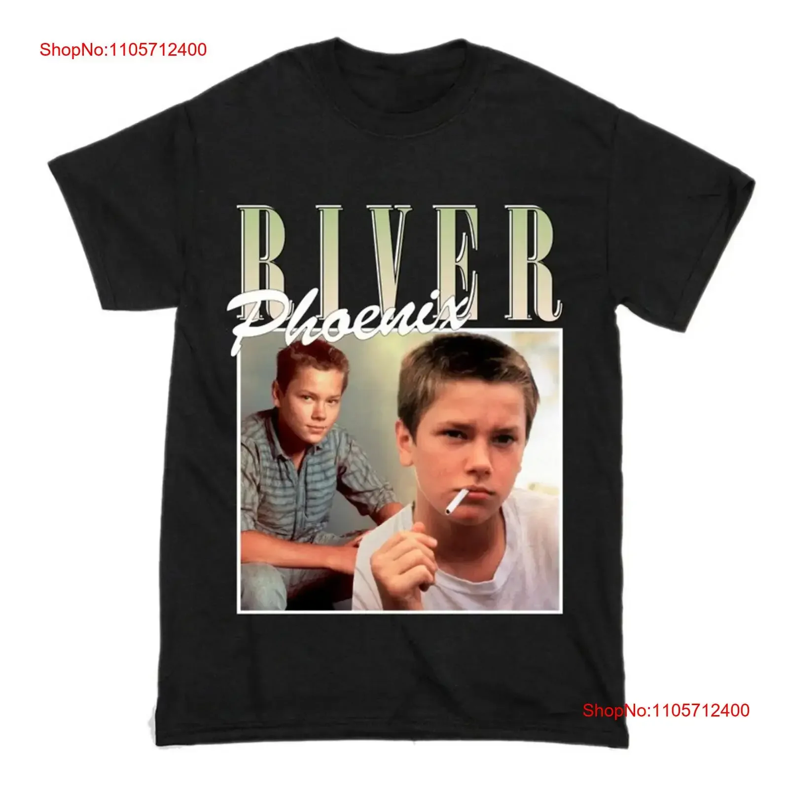 Camiseta River Phoenix Famous para hombre y mujer, estilo vintage, lavado, elegante, para uso diario, ropa de diseñador con gráficos