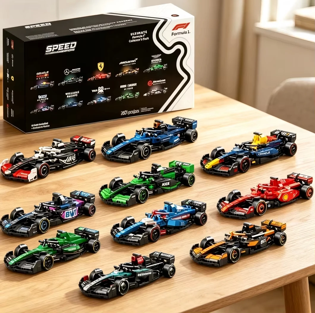 

2026 new unique classic style F1 Collector's Edition (10 pieces) Collector's Building Kit Collector's Edition Party Gift