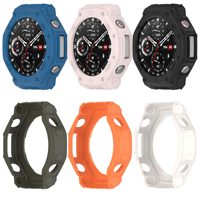 Smartwatch TPU Soft Shell Edge Protector Case Frame For Amazfit T-rex 3 Smart Watch Protective Bumper Cover Trex3 Accessories
