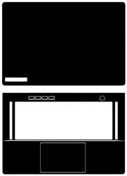 Pre-cut 1xTop+1xPalmrest Skin Sticker Cover Film For Asus ROG Zephyrus G15 GA503 2021 G14 GA401 2022 GA503R GA402 GA403U 2024