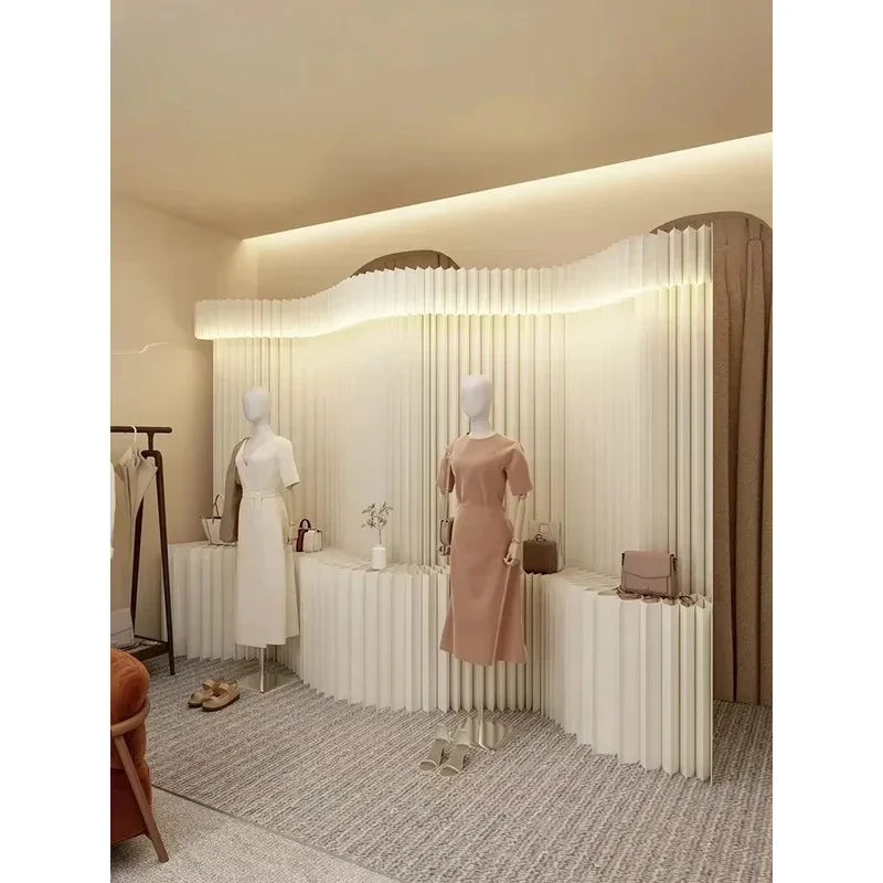 Screen Partition, Booth Wall, Paper Wall, Display Stand, Exhibition Background Folding Screen Room Divider