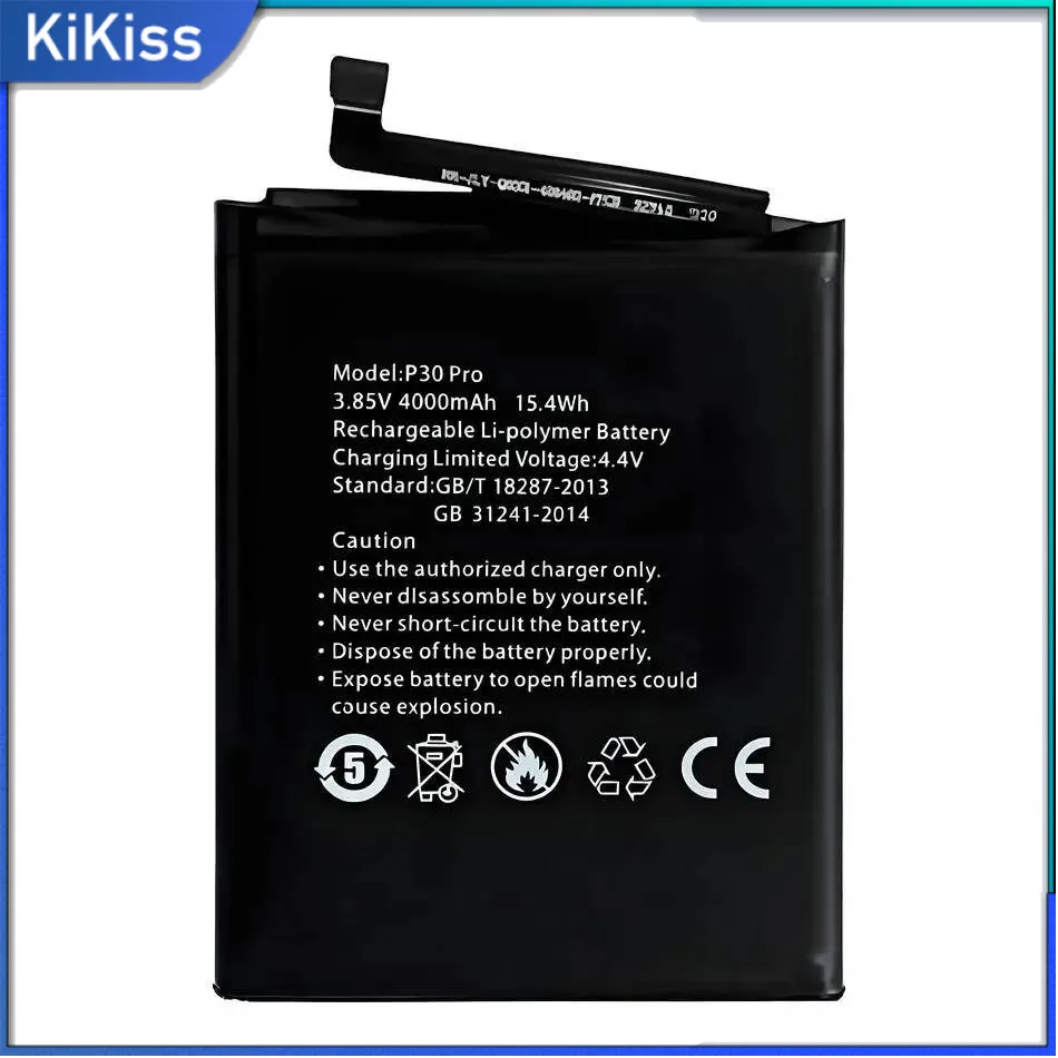 

For Homtom P30 Pro Durable 4000Mah Mobile Phone Battery