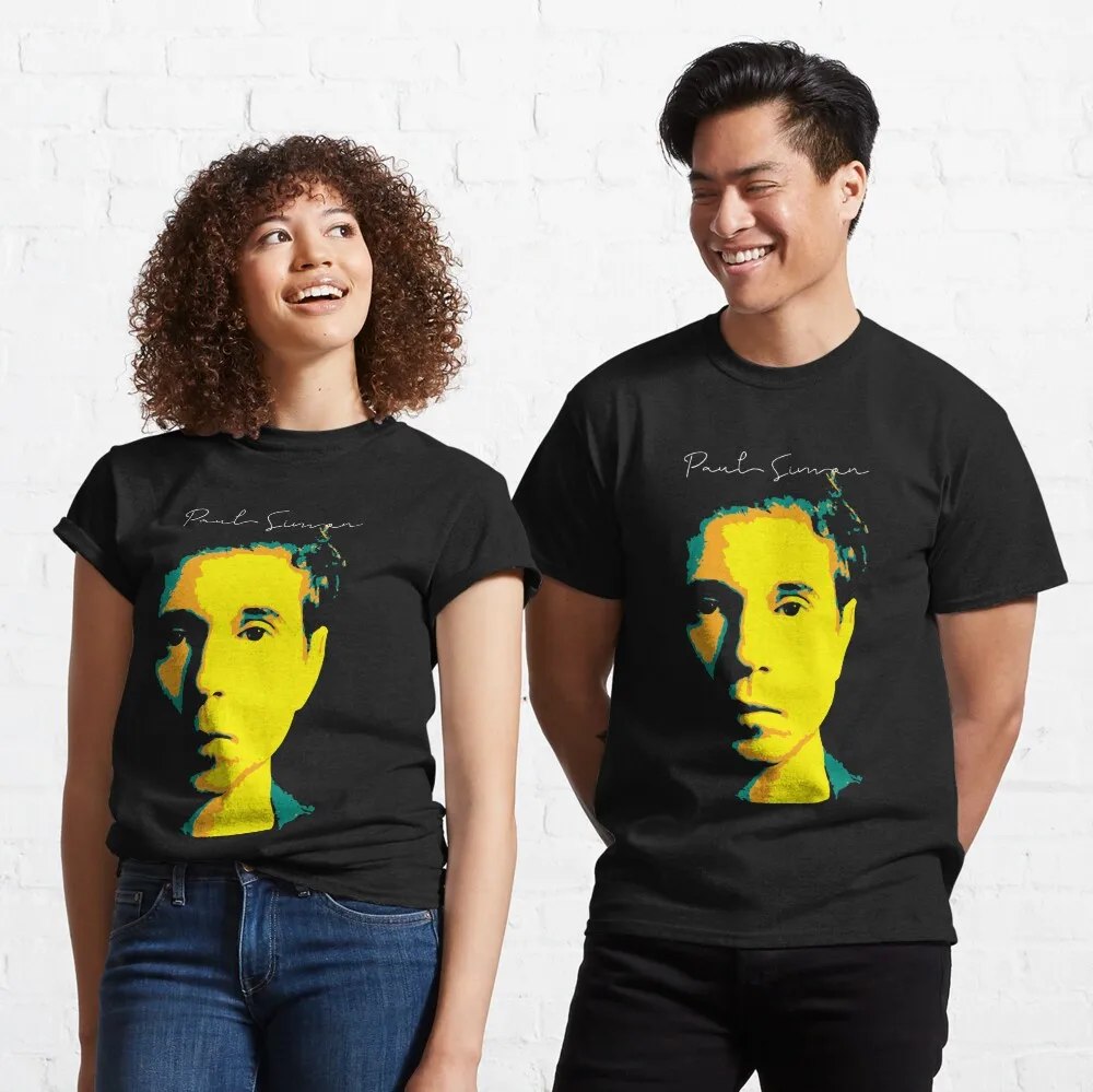 Paul Simon. Paul Frederic Simon V.3 Classic T-Shirt Anime Graphic T-shirts For Men Clothing Women Short Sleeve Tees New Arrivals