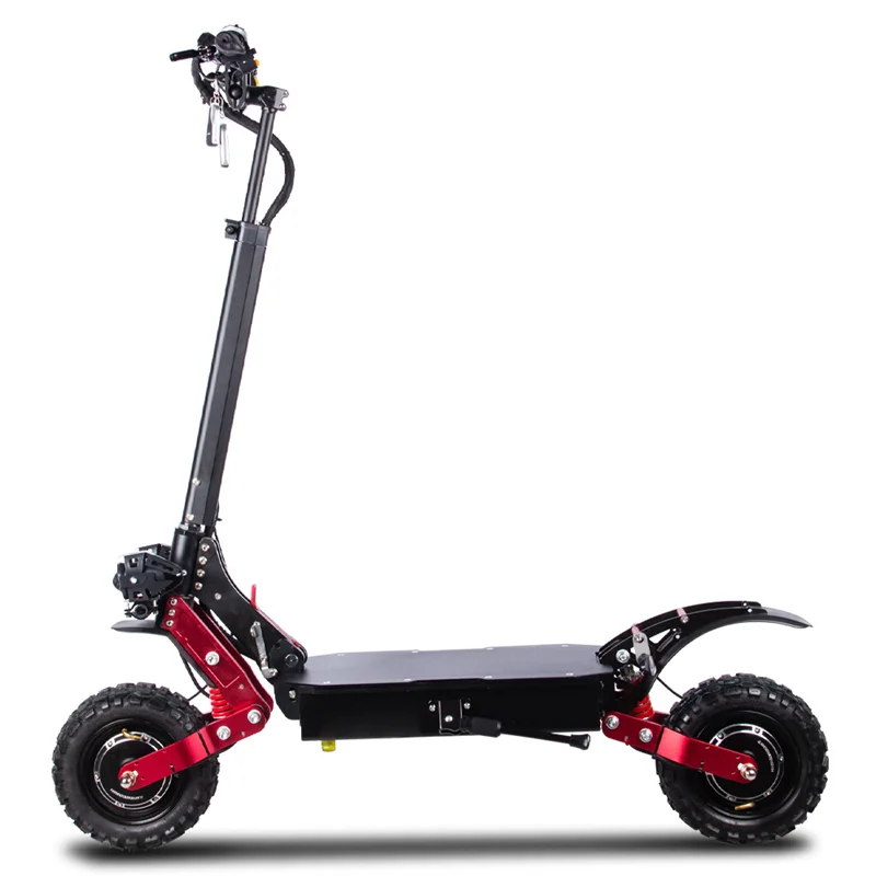 Electric Scooter Adults 50 MPH Off Road Sport Scooter with Seat 60V 45AH Dual Motor 56 Miles Range 11