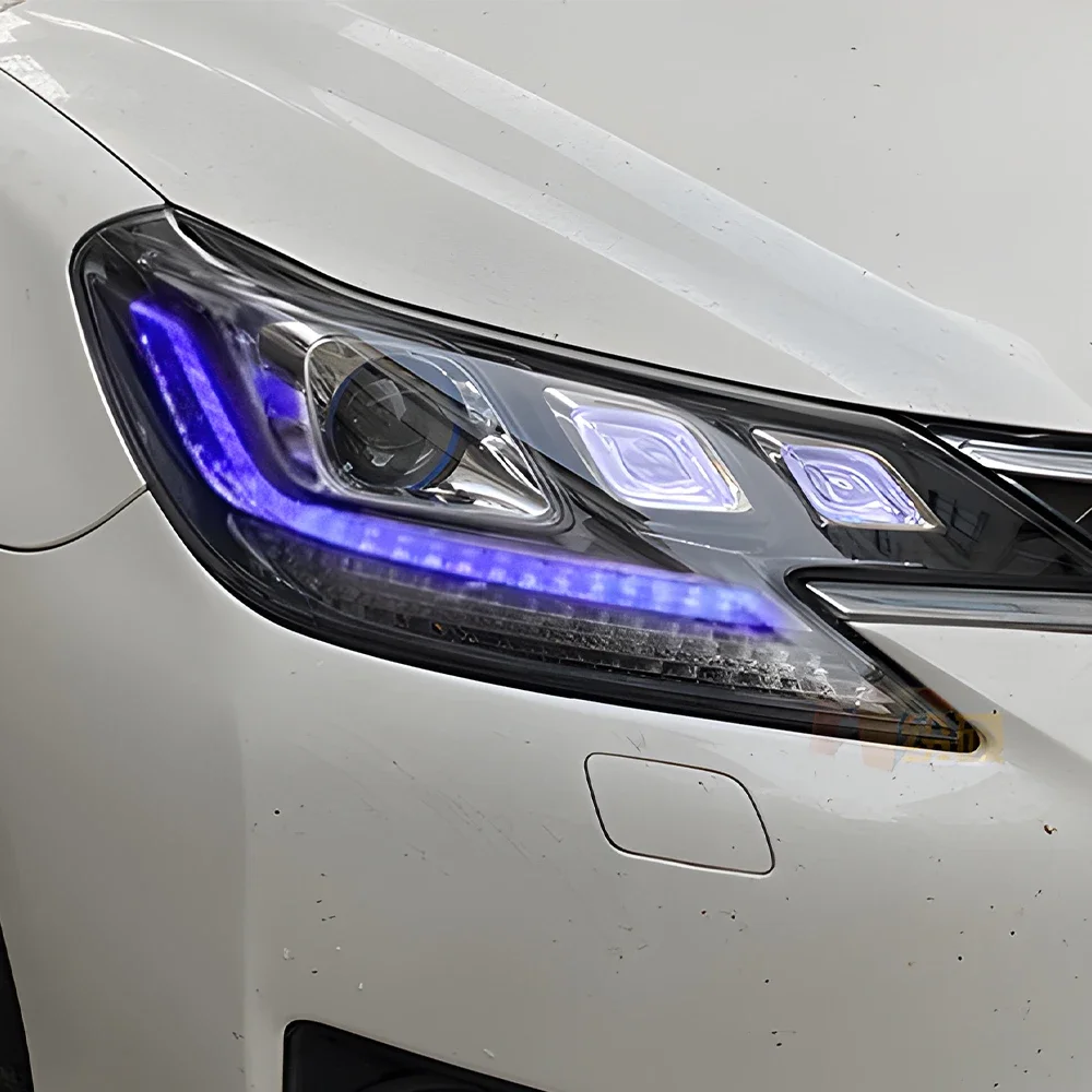 

Car Front lamps For Toyota REIZ MARK X 2013-2017 All New Upgrade LED Demon eye Style Three light Design Hot Sale Accessories