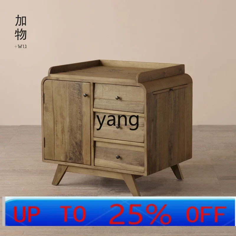 

LTT wabi-sabi wind B & B ancient wood tea cabinet, retro old wood storage wine cabinet