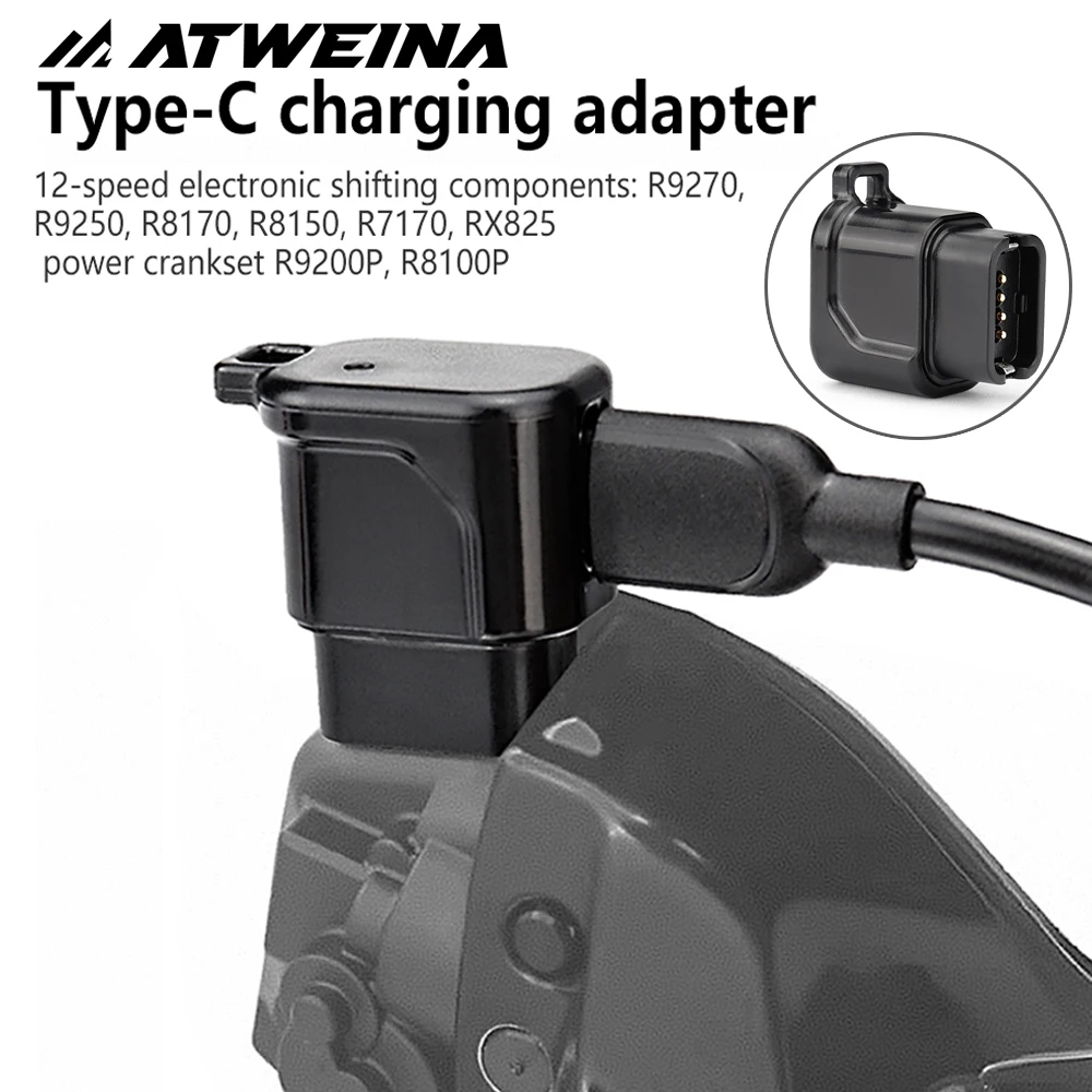 AliExpress NONE Compact Portable USB-C Bike Charger Adapter for Shimano 12S Di2 Electronic Derailleur R9200 R8100 R7150 Fast Cycling Accessory