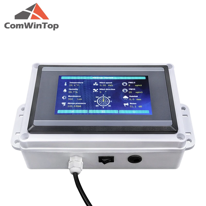 Portable Display Data Logger for CWT-UWD series Ultrasonic Weather Station