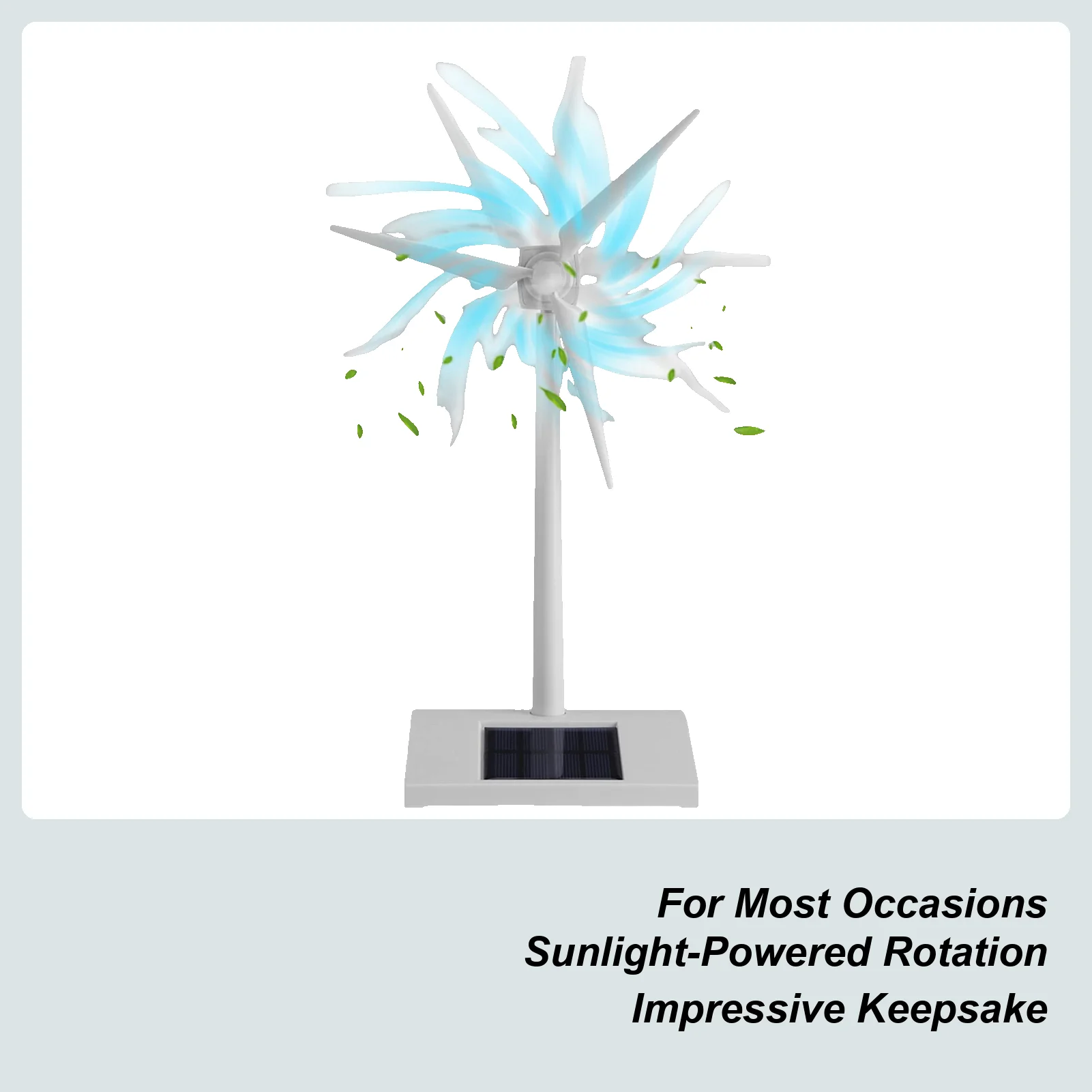 Solar Powered Windmill Model Building Kit Kids Windmill Educational Electronic Farm Decorate Electronic Windmill Children Gift