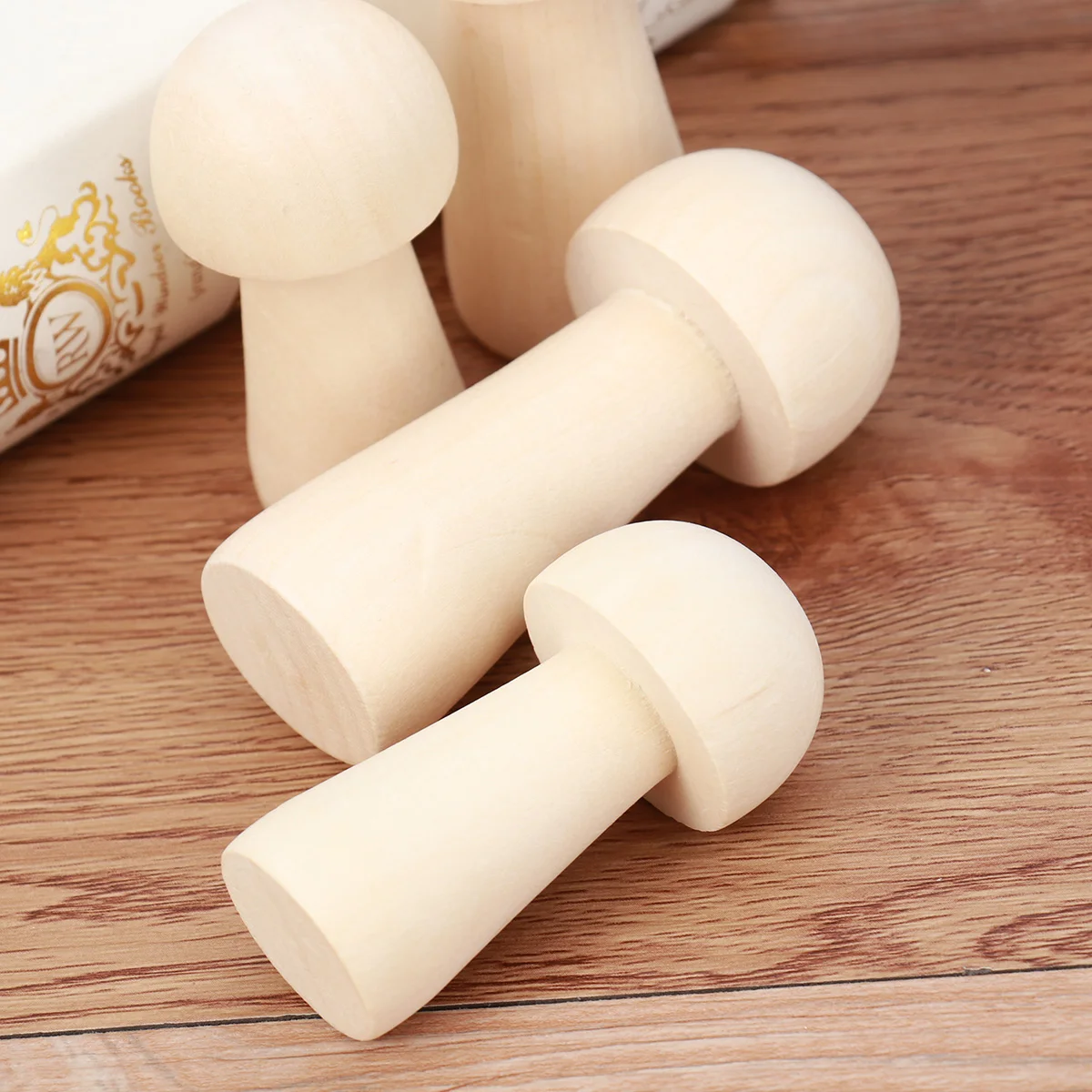 

10 шт. деревянных заготовок в форме грибов, 85 мм и 65 мм, гладкие, легкие, для поделок, творчества, обучения, росписи, декора из древесных заготовок