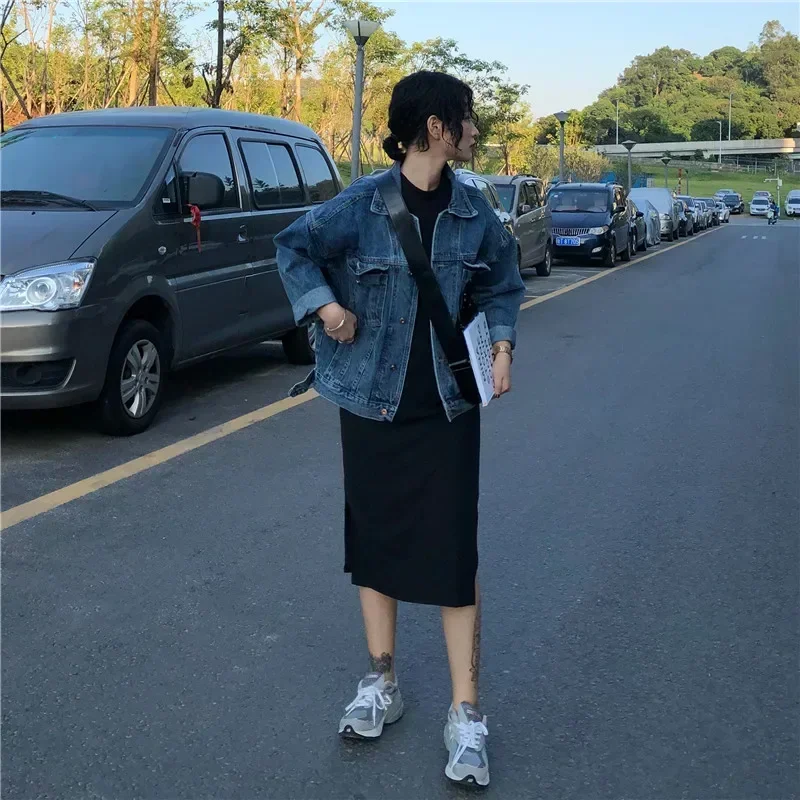Cheap wholesale 2018 new summer Hot selling women\'s fashion casual Denim Jacket L115
