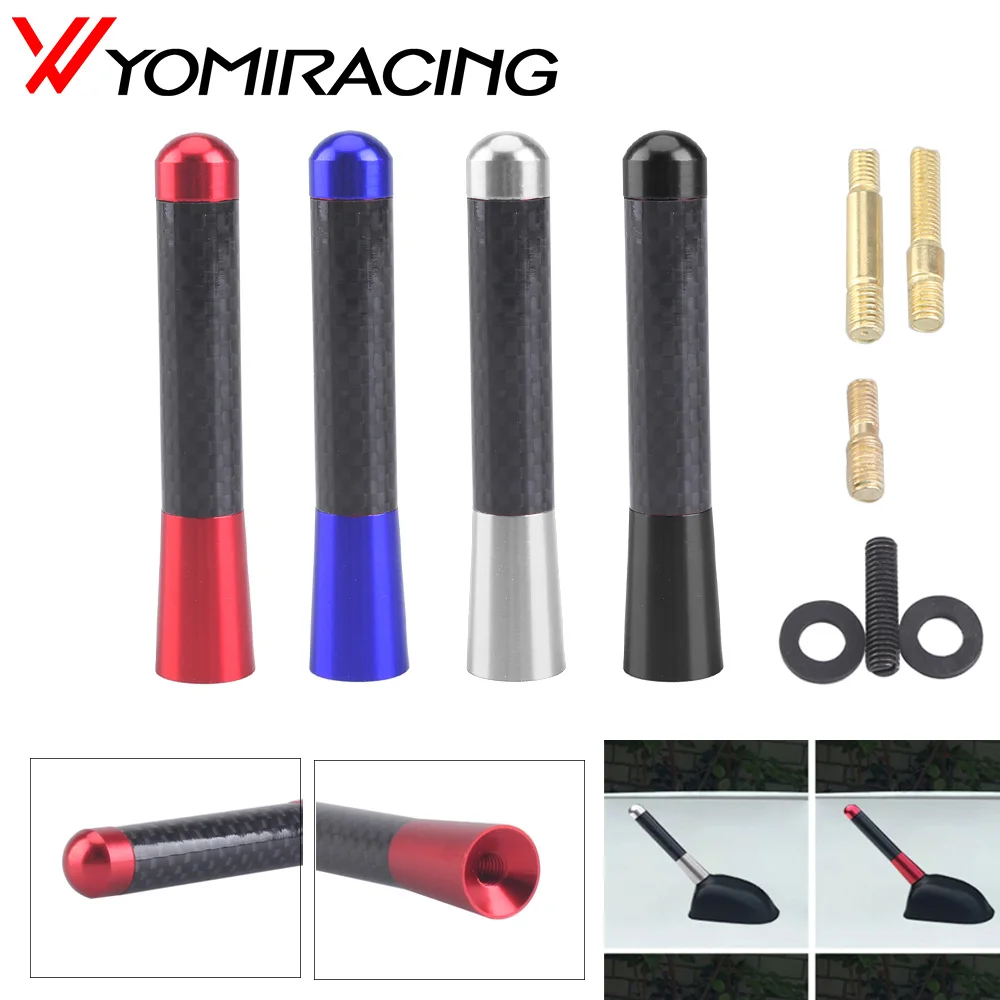 

Car Antenna 8cm For Ford Fiesta Peugeot Citroen VW Opel Astra Skoda Toyota Exterior Tuning Accessories Carbon Fiber Aerials