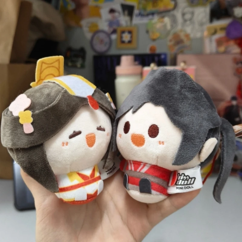 Ciel officiel bénédiction officiel ciel lanterne fête série Tgcf 8 cm peluche poupée Xie Lian Hua Cheng Mini pendentif ornement cadeau