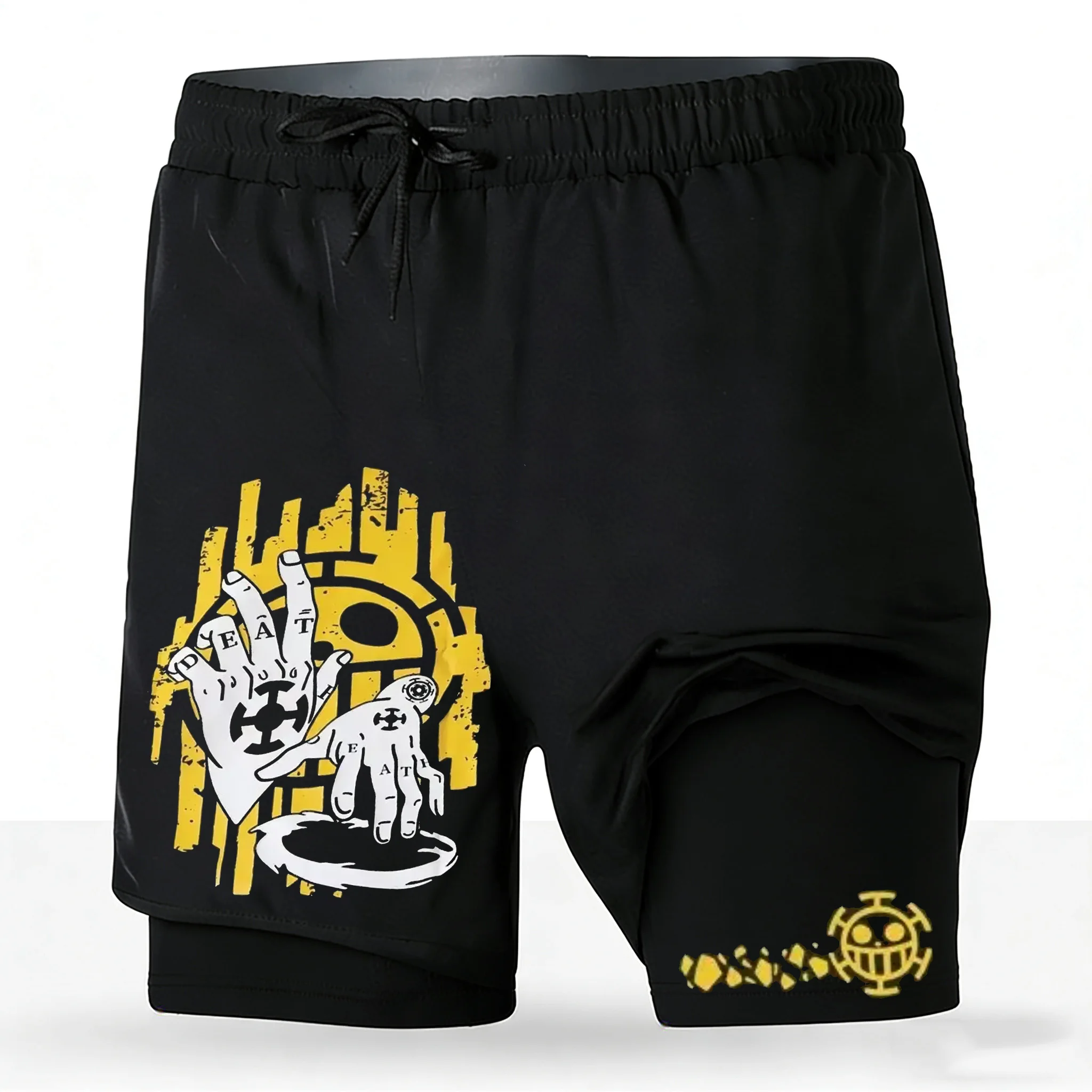 Men's One Piece Anime 2-in-1 R - огляд і ціна Running Gear In Japan