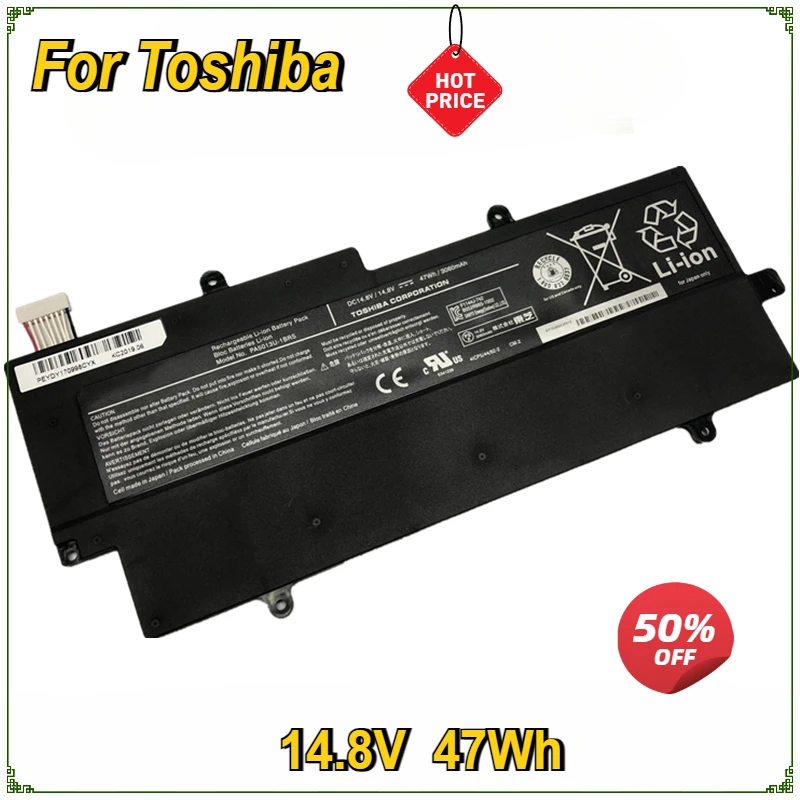 

New PA5013U-1BRS PA5013U Laptop Battery for Toshiba Portege Z930 Z935 Z830 Z835 Ultrabook PA5013 14.8V 3060mAh 47Wh