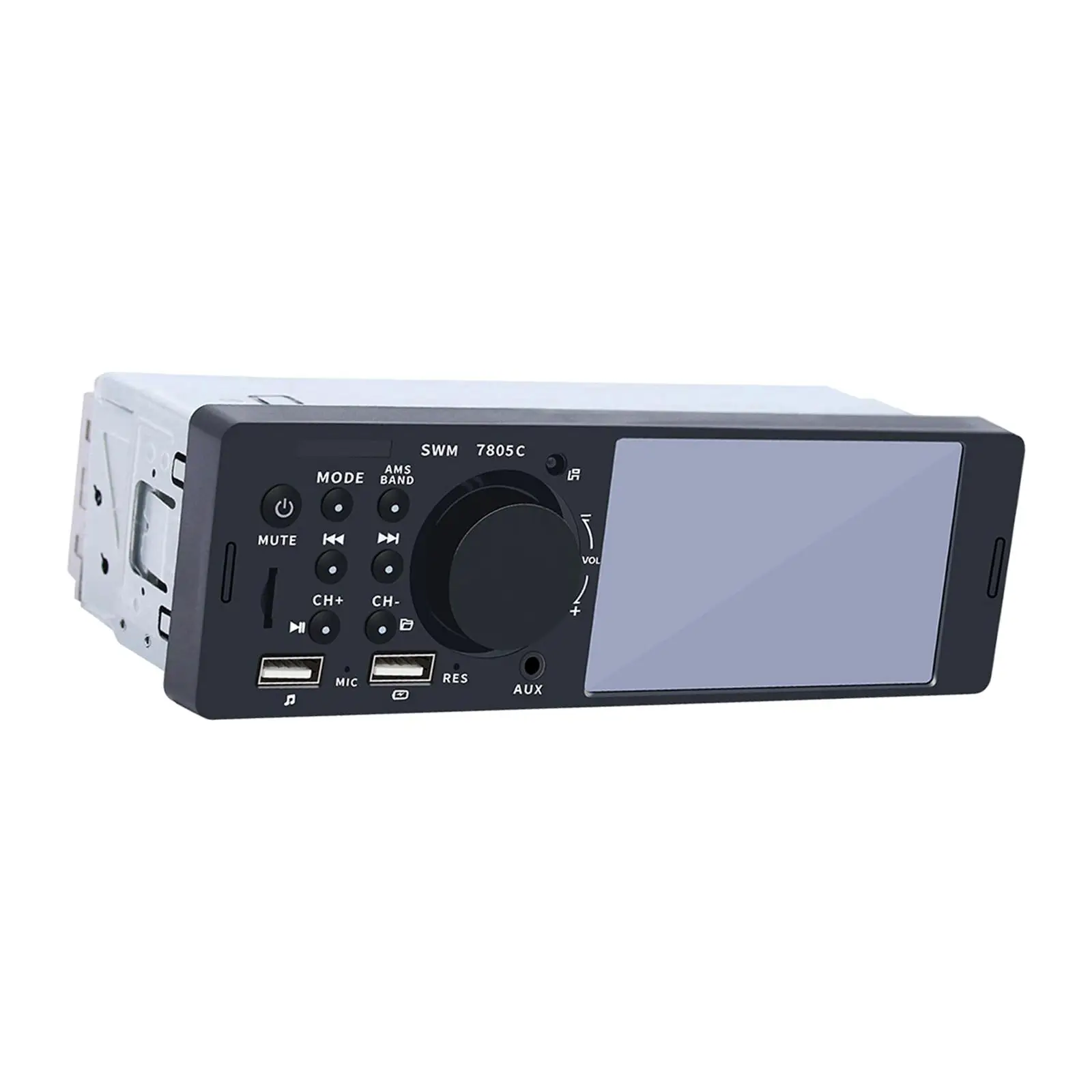 

Single Din Car Stereo Radio, Car MP5 Player, Handsfree Call 4.1 inch with Touch
