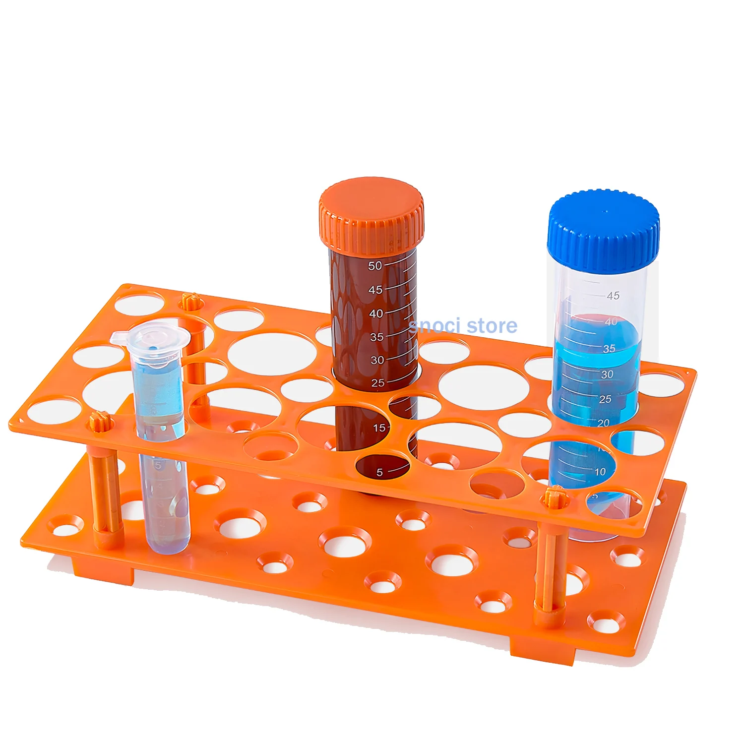 

Test Tube Rack Holder 28 Sockets 10/15/50ml Centrifuge Tube Rack Laboratory Plastic Test Tubes Holder Stand Bracket 1Piece