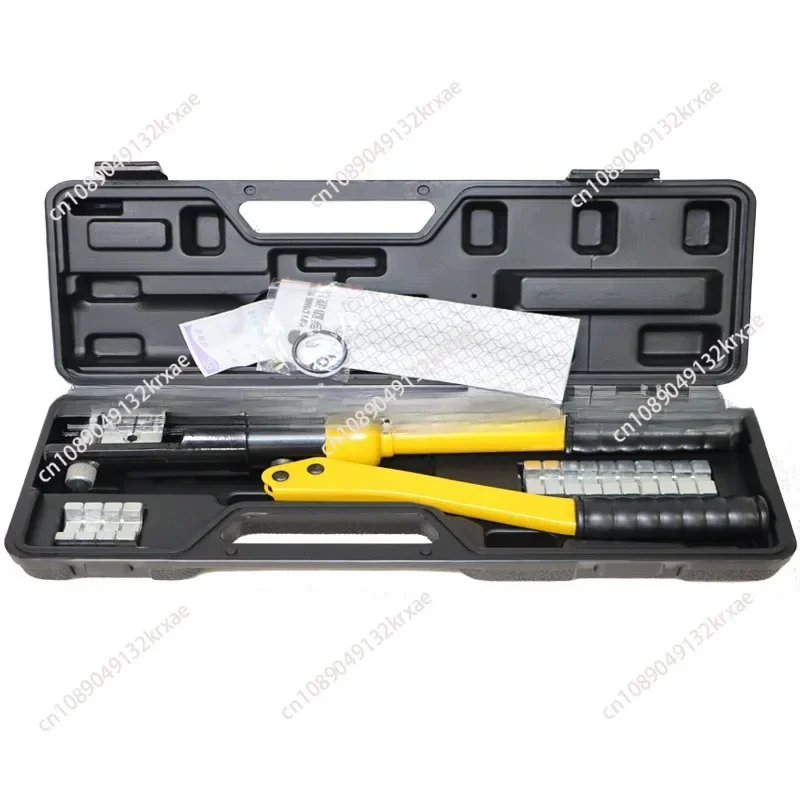 Hydraulic Clamp 4 6 10 16 25 35 50 70mm² Home Hydraulic Crimping Tool DIY Cable Wiring Crimping Plier Cordless Hydraulic Press