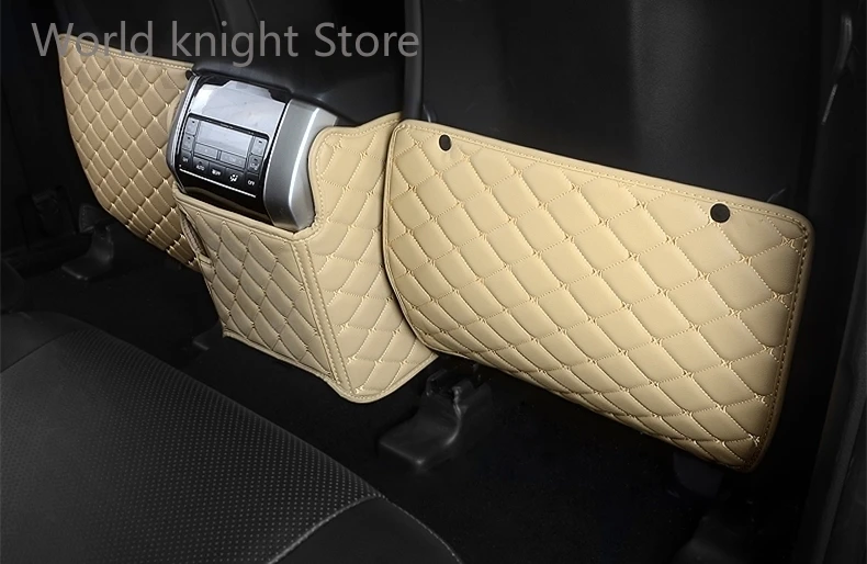 seats care back seat protector Rear Seat Anti-Kick Pad Seat cover Automotive interior For Toyota LAND CRUISER PRADO 2010-2018