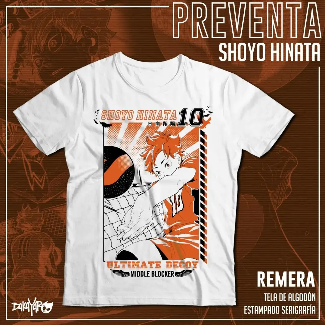 Hinata Shoyo Manga Strip Haikyuu Haikyu Anime Unisex Tshirt T-Shirt Tee ALL SIZE