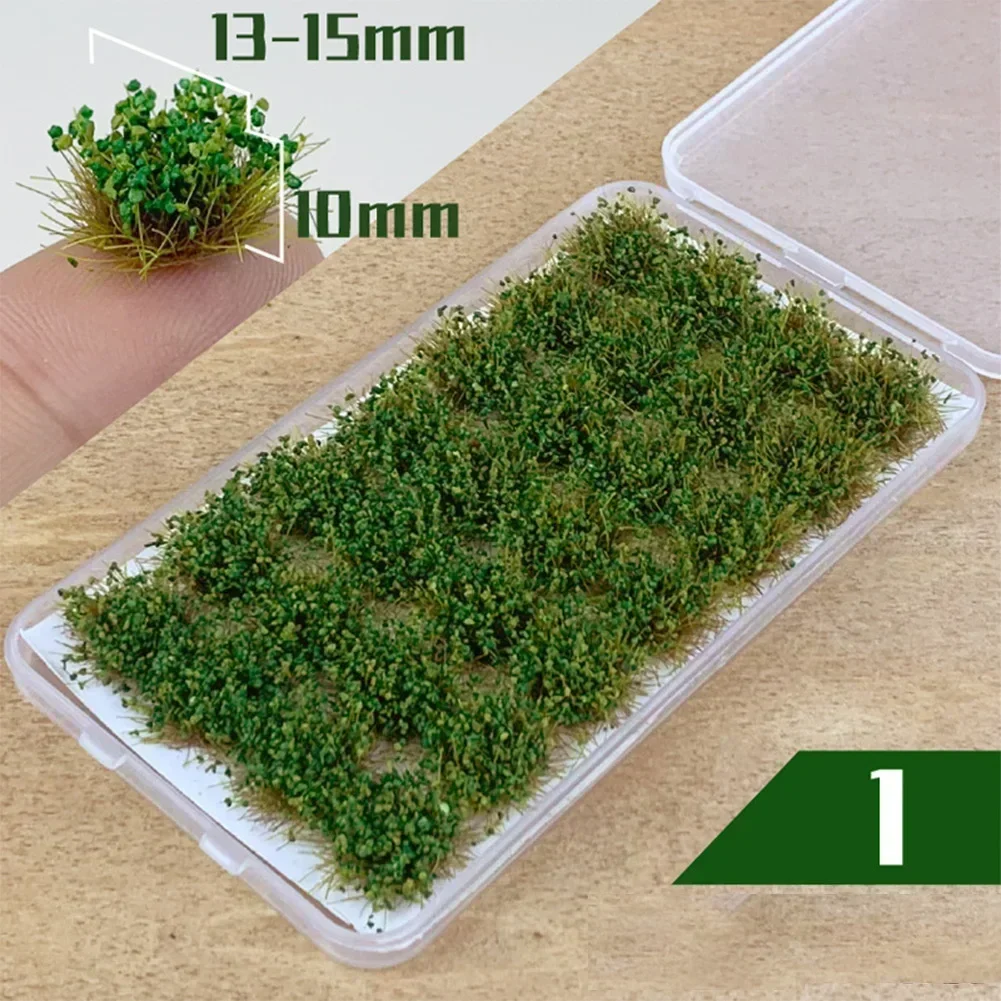 

Mini Grass Tuft Artificial Grass Cluster Modeling Simulation Static Grass Tuft Miniature Scenery Bushy Green Bush Grass Decor