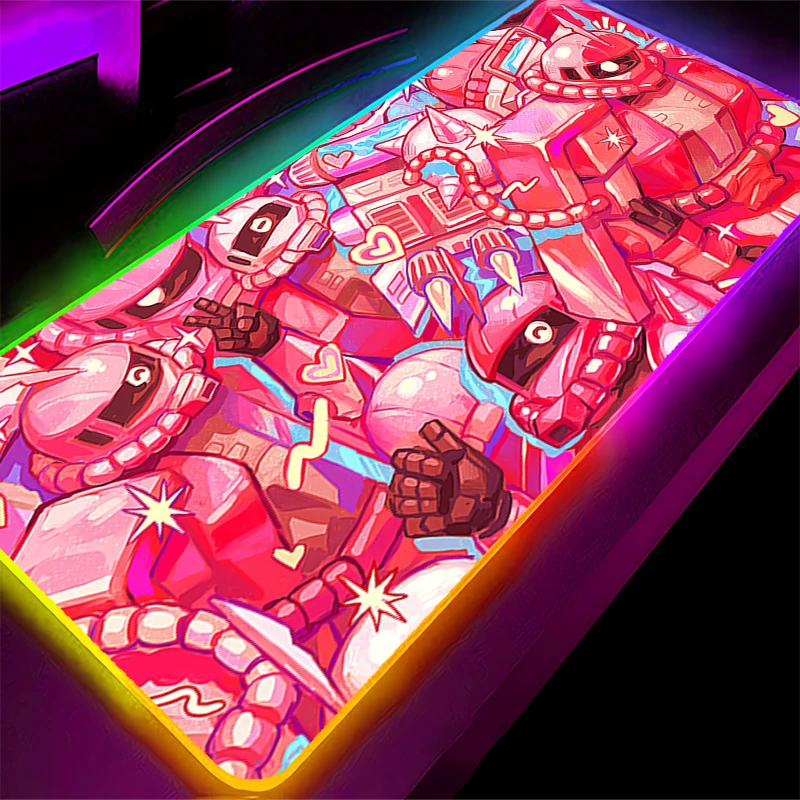 Mousepad gamer espesso com LED - Mouse Pad Extended Rgb avaliação e preço