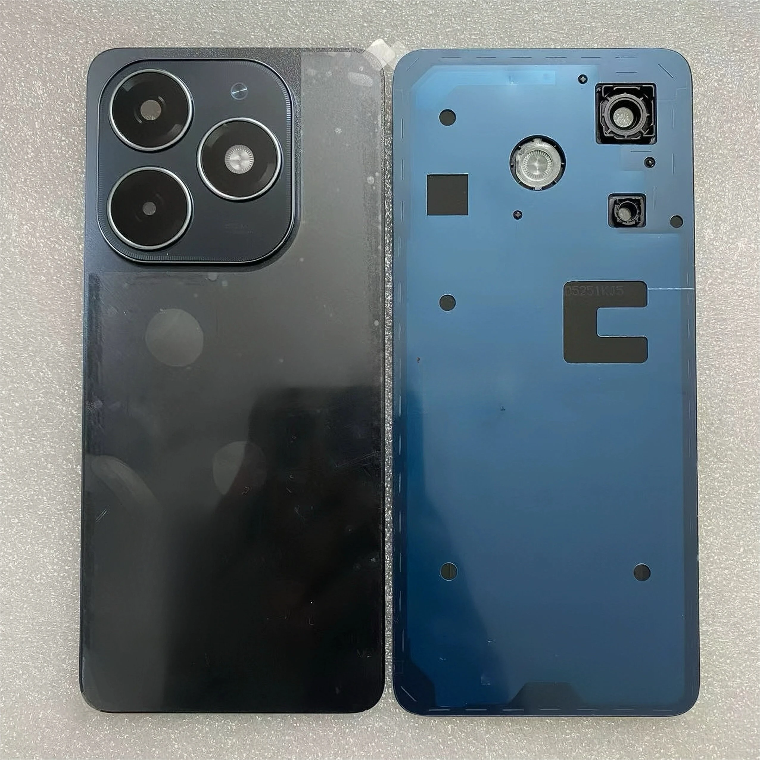 For Tecno Spark 20 / KJ5 Battery Cover Rear  Panel Housing With lenses Case Repair Parts