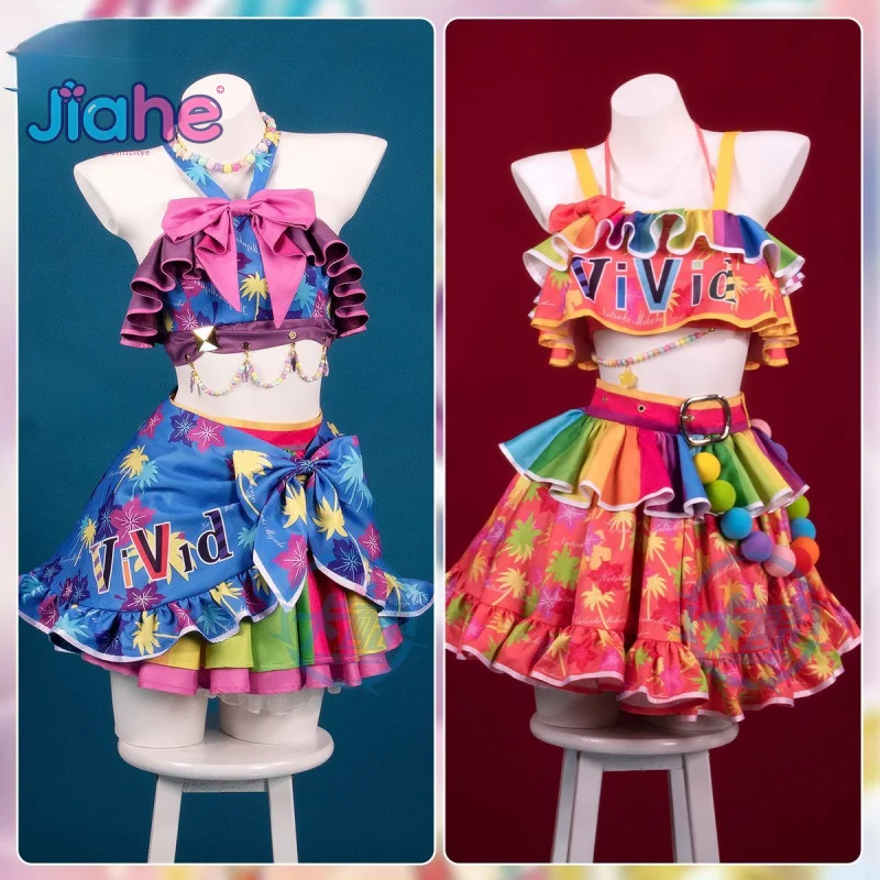 

Kanzaki Mitsuki Natsuki Mikuru Aikatsu！Cosplay beauty moon Costume Halloween New Sweet Lolita Dress Top Props Accessories Set