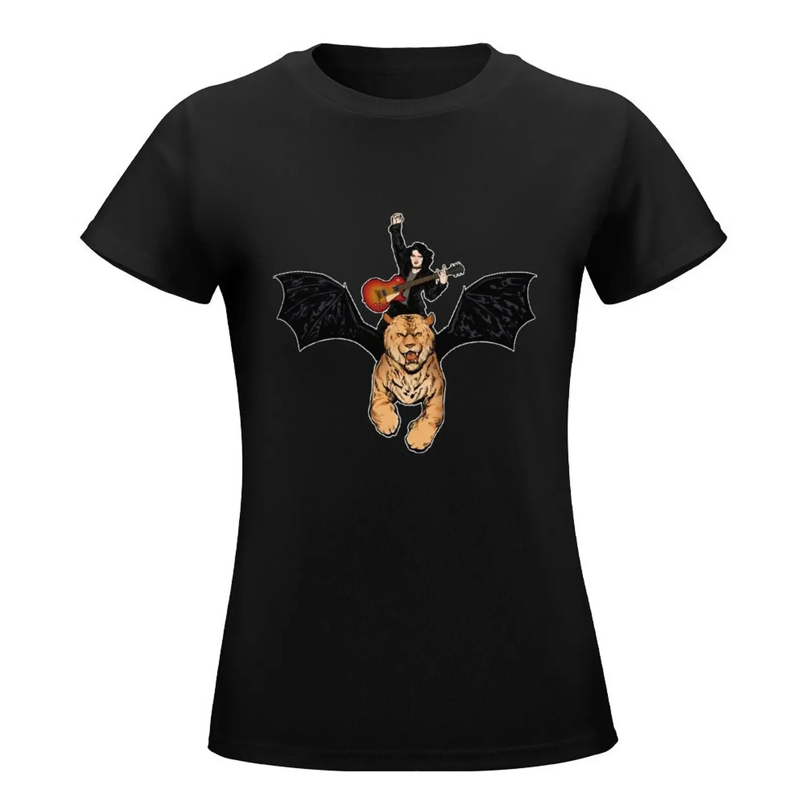 Flying Liger T-Shirt Aesthetic clothing female hippie clothes tops designer clothes Women luxury