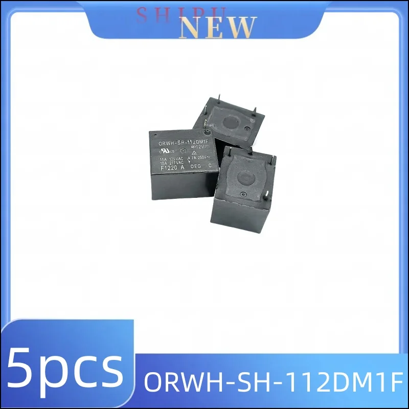 

5pcs Power relay ORWH-SH-112DM1F ORWH Series 12v 4-pin 15A relay
