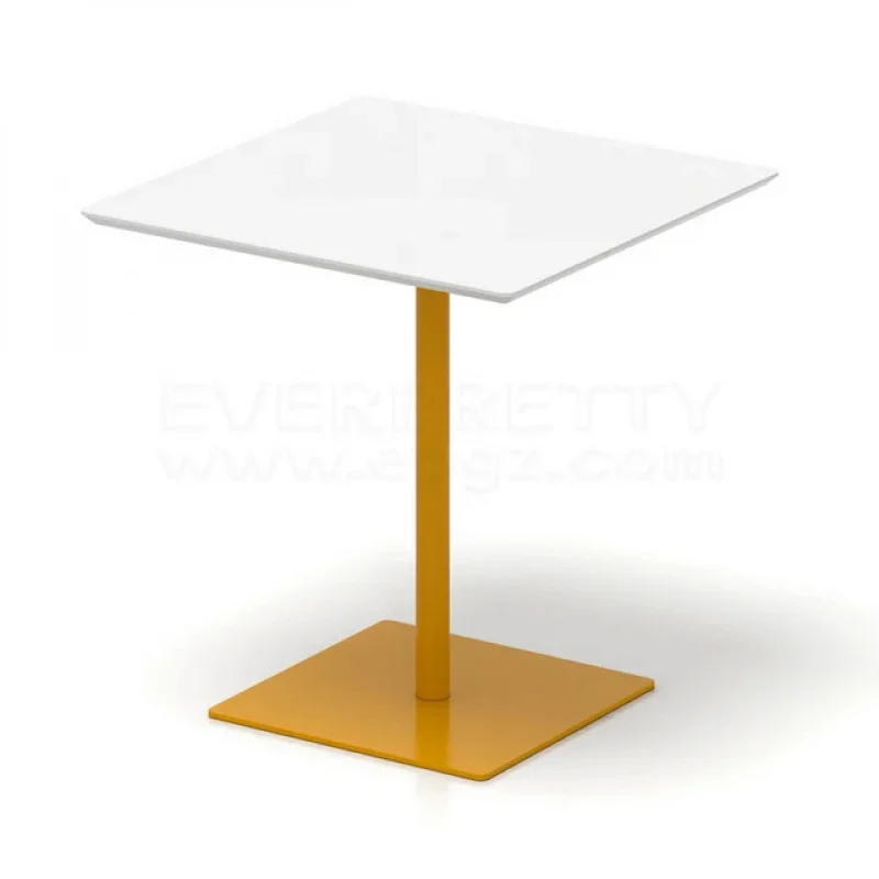 custom.High Quality Canteen Furniture Cafe Table Restaurant Cafeterial Wooden Round Dining Table