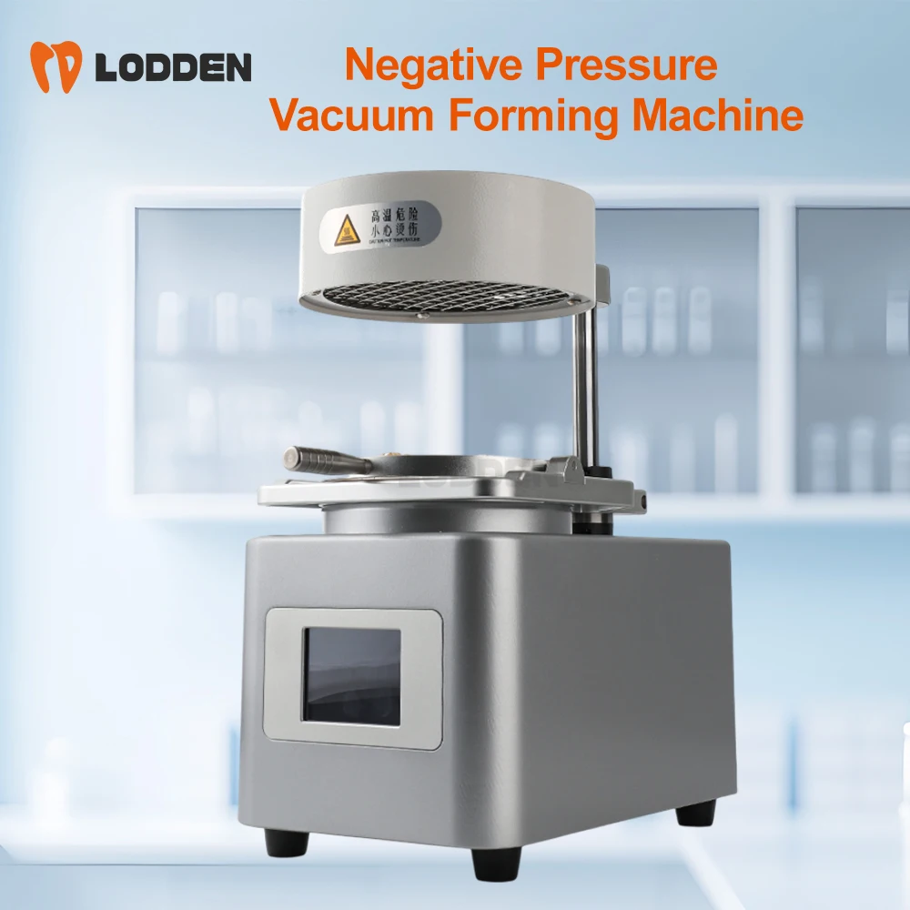 Lodden Dental Vacuum Forming Machine Automatic Negative Pressure Film Pressing Machine for Making Orthodontic Retainers