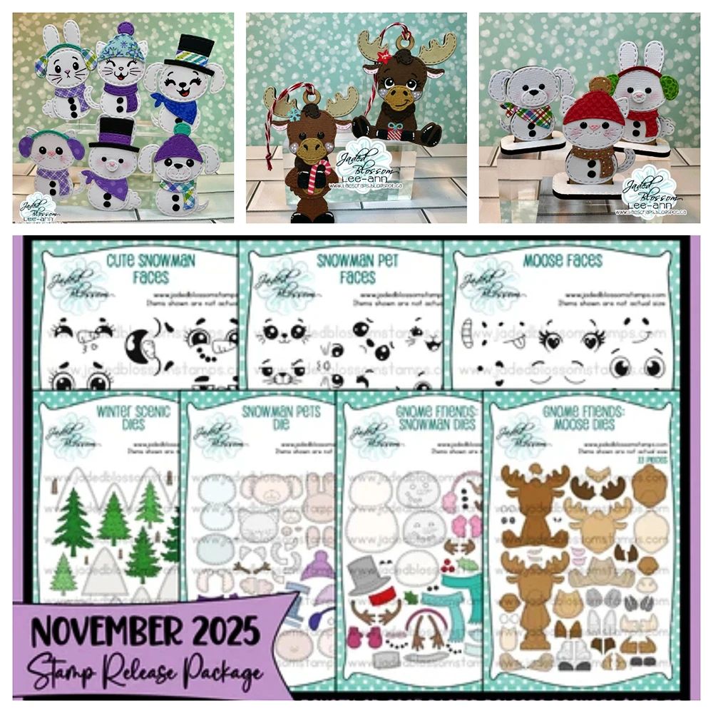 

Christmas MOOSE Dies Metal Cutting Dies for Scrapbooking SANTA'S SLEIGH Decoration Embossing Template DIY Greeting card 2025 New