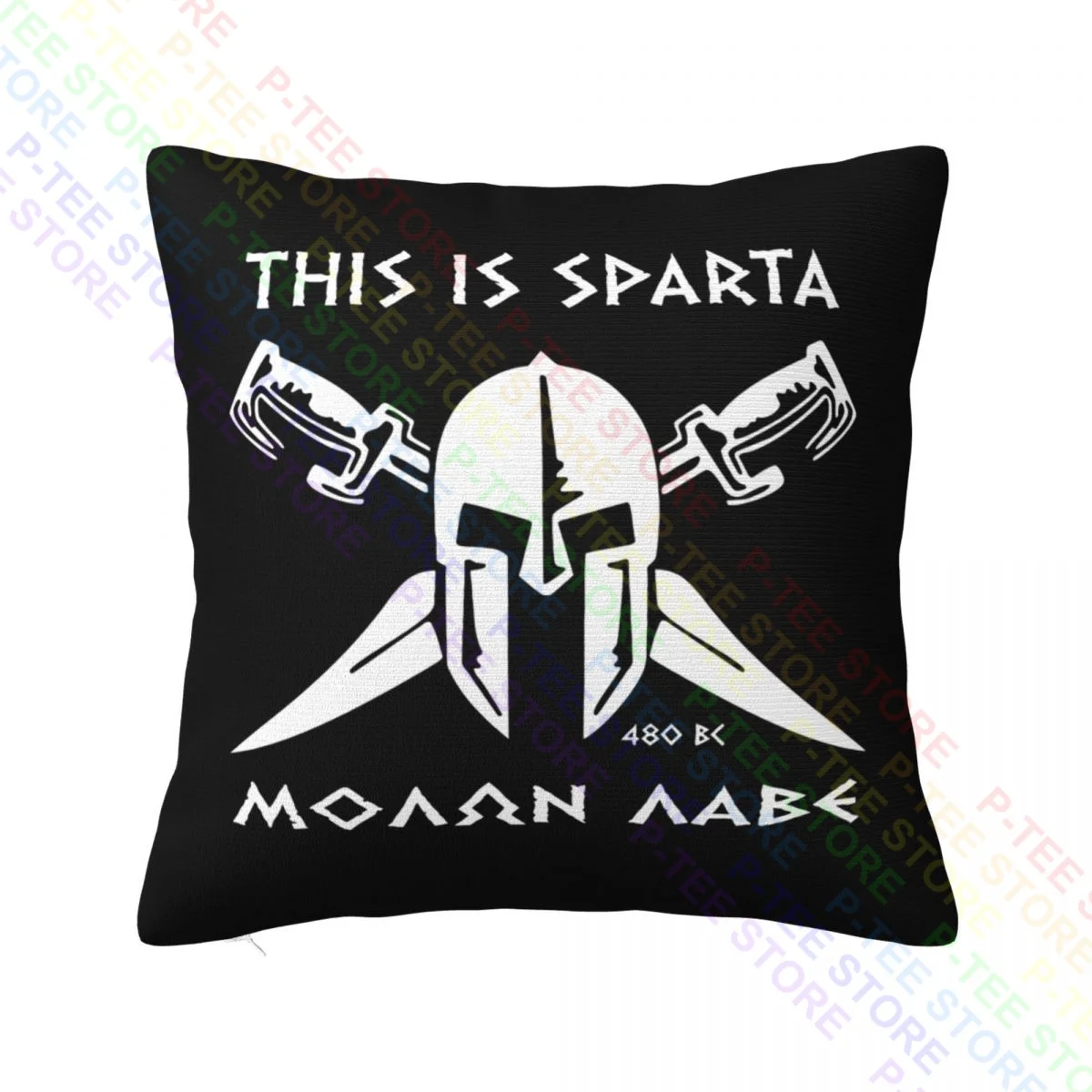 Thick Sparta 300 Spartaner Krieger Gym Molon Lave Greece Griechenland Throw Pillow Cover Pillowcase Fashion