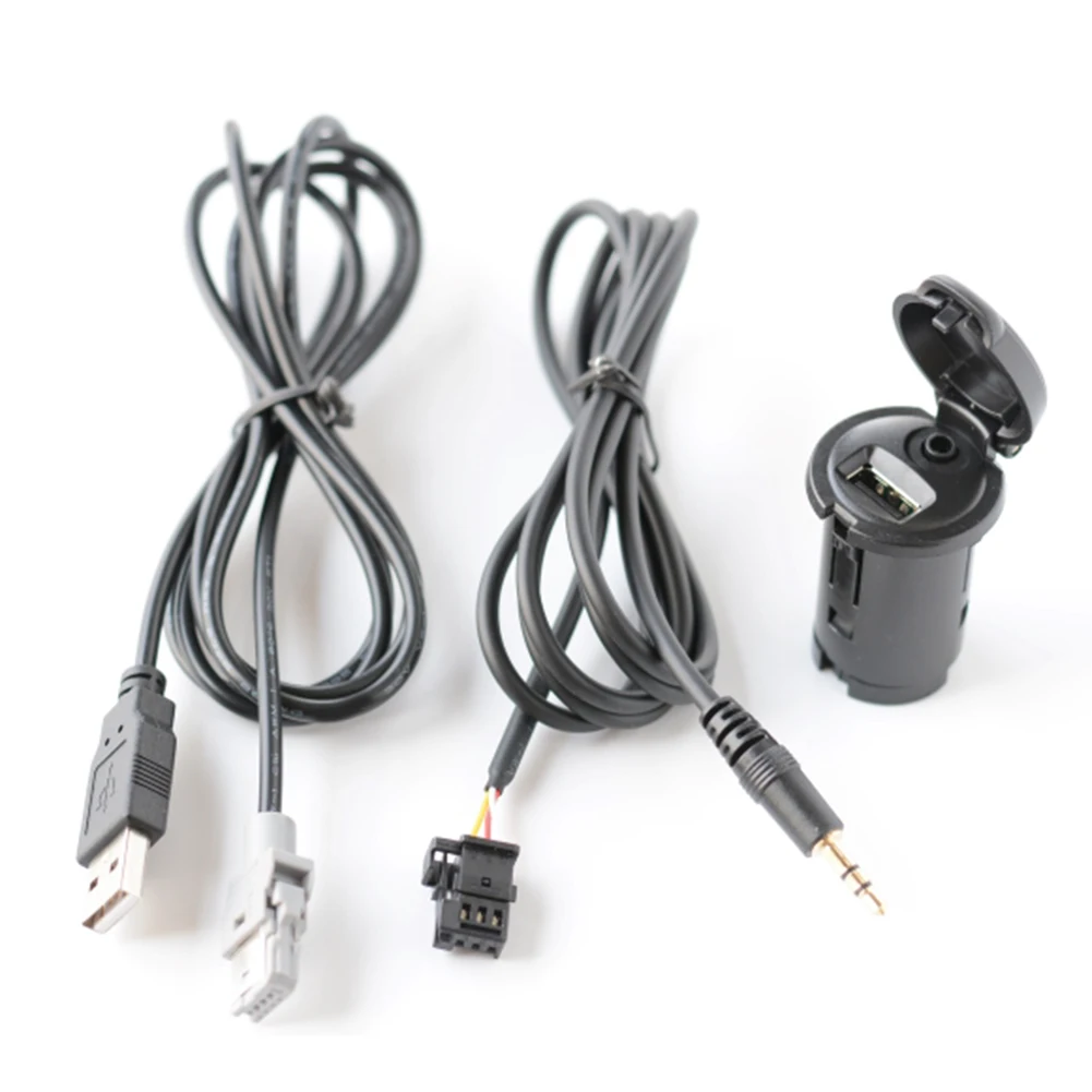 

Audio Extension AUX Audio Cable 150CM Line Length Central Control Installation Made Of ABS Materials Non-deformable Design