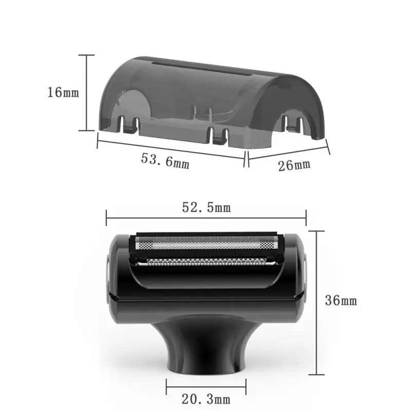 Lame de rasoir avec écran en aluminium, compatible avec les modèles de rasoir électrique, BRL130, BRL140, invasif 620, invasif 640, invasif 650, invasif 630