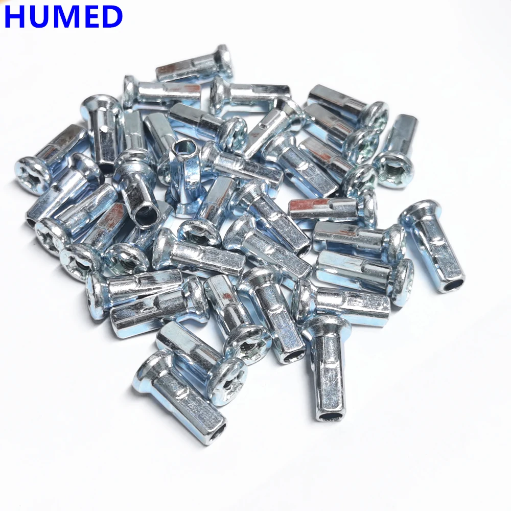 

36pcs/lot Customized 8G 9G 10G Motorcycle Spoke Nipples Material 45# Steel For 4.0mm 3.5mm 3.18mm Motorcycle Wheel Spoke Nut