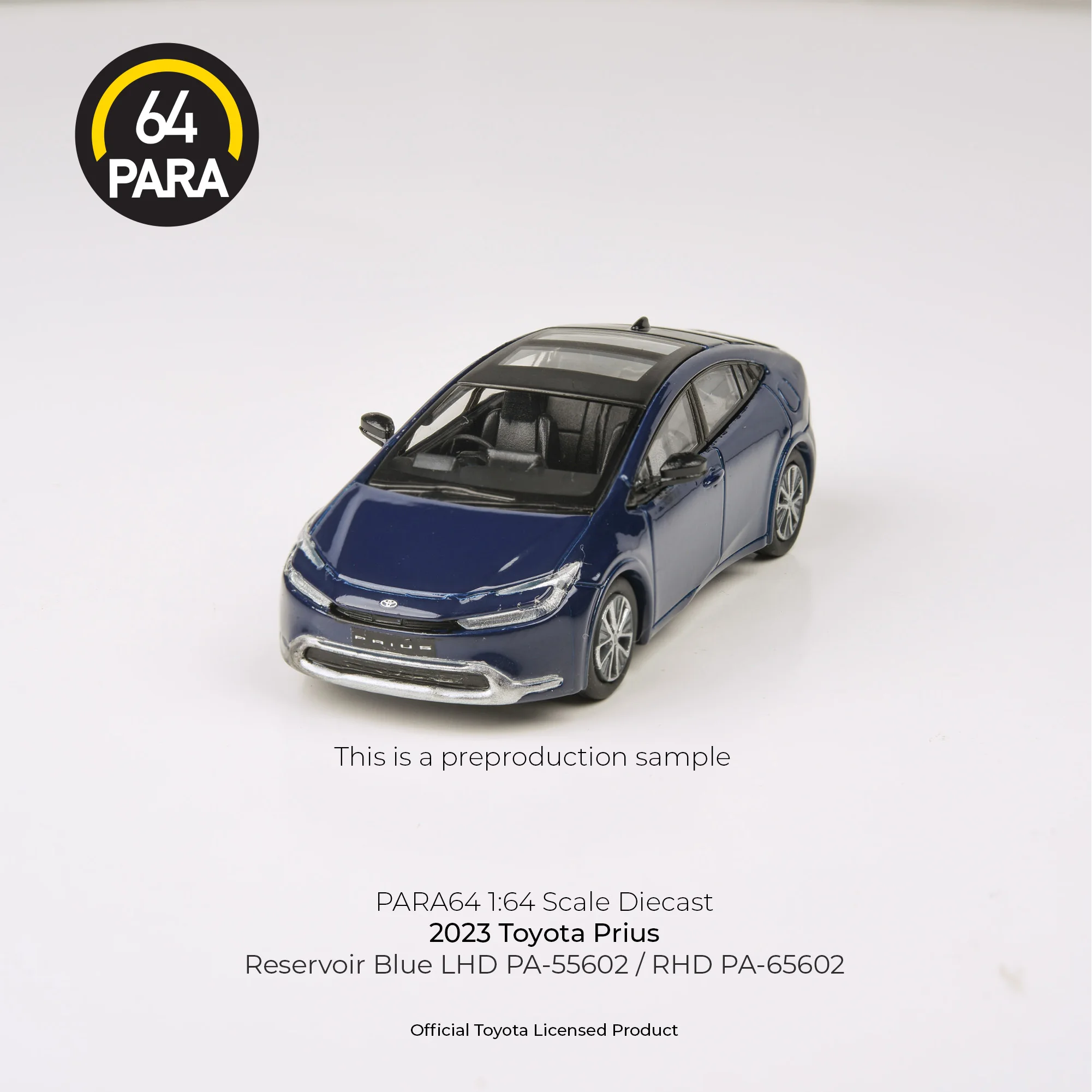 PARA 1:64  Toyota Prius Simulation alloy car model display boy gift