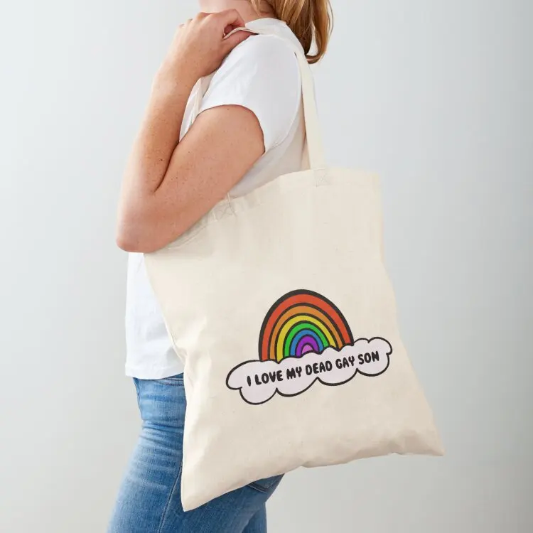 I love my dead gay son heathers Tote Bag cute tote bag personalized tote Shopper handbag custom bags