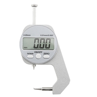 NEW-Digital Display Thickness Gauge Electronic LCD Micrometer Metric Wall Thickness Measurement Tools 0-20Mm