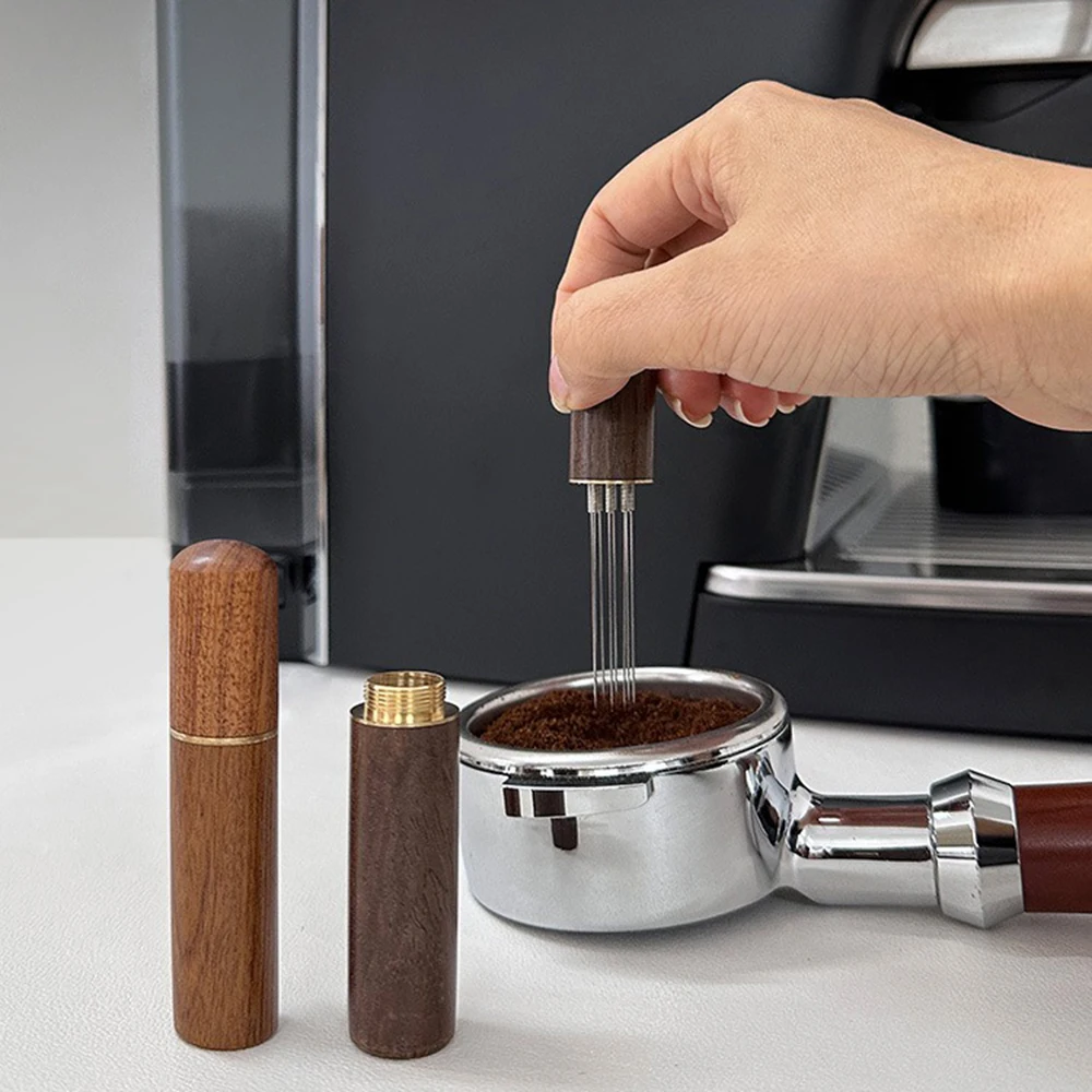 6 دبوس مسحوق قهوة اسبريسو صغير العبث إبرة أواني القهوة المحمولة لكسر التكتل والإبر اثارة #3