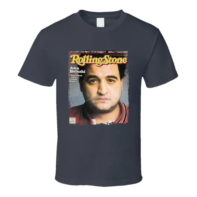 Camiseta con portada de revista de comediante John Belushi