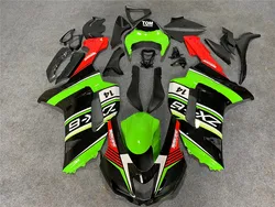 オートバイフェアリングkawasakiのための適切なZX-6R 07-08 636 2007 2008ボディ偏向器フード黒、緑、赤