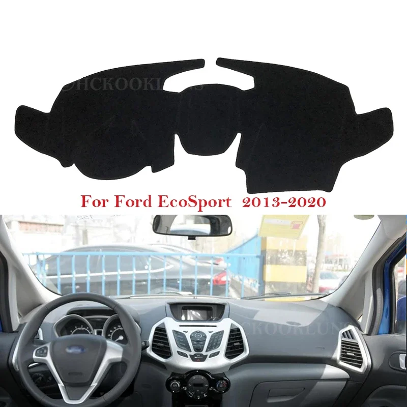 Dashboard Cover Protective Pad for Ford EcoSport MK2 2013 2014 2015 2016 2017 Car Accessories Dash Board Sunshade Carpet